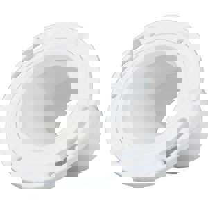 4X3 PVC ADJ OS CLST FLG W/ PLAS RNG